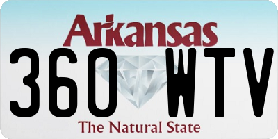 AR license plate 360WTV