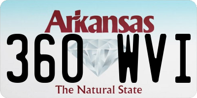 AR license plate 360WVI