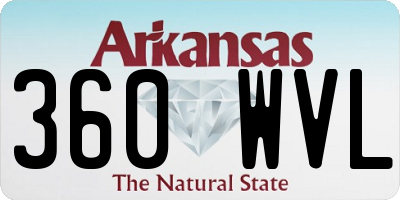 AR license plate 360WVL