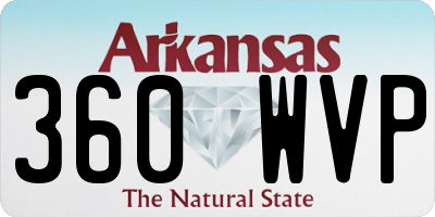 AR license plate 360WVP