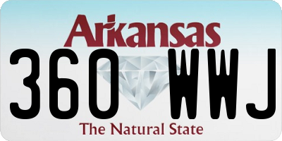 AR license plate 360WWJ