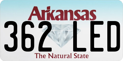 AR license plate 362LED