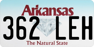 AR license plate 362LEH