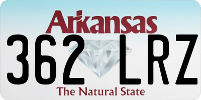 AR license plate 362LRZ