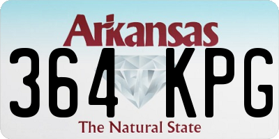 AR license plate 364KPG