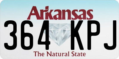 AR license plate 364KPJ