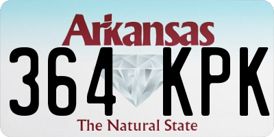 AR license plate 364KPK