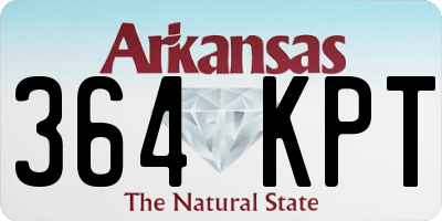 AR license plate 364KPT