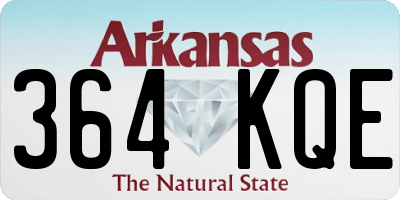 AR license plate 364KQE
