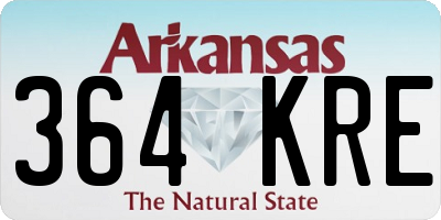 AR license plate 364KRE