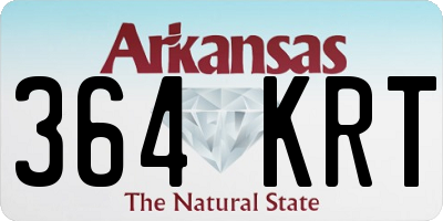AR license plate 364KRT