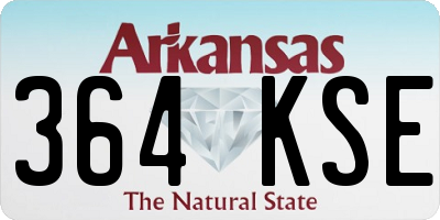 AR license plate 364KSE
