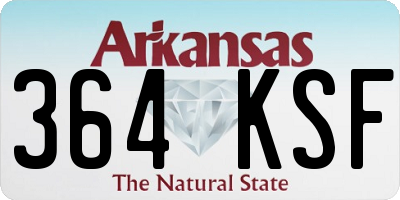 AR license plate 364KSF