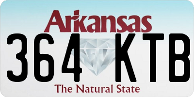 AR license plate 364KTB