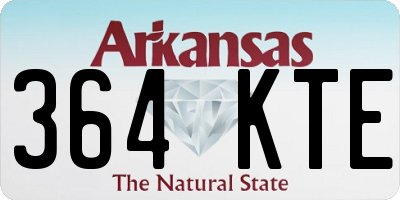 AR license plate 364KTE