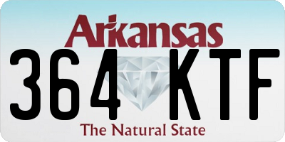 AR license plate 364KTF
