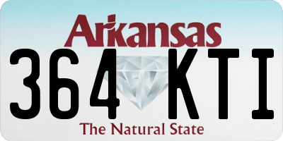 AR license plate 364KTI
