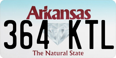 AR license plate 364KTL