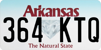 AR license plate 364KTQ