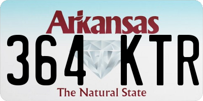 AR license plate 364KTR