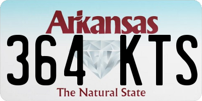 AR license plate 364KTS
