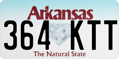AR license plate 364KTT