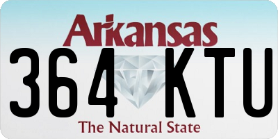 AR license plate 364KTU