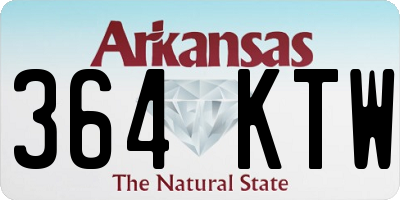 AR license plate 364KTW