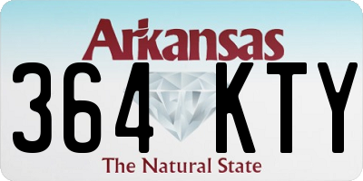 AR license plate 364KTY