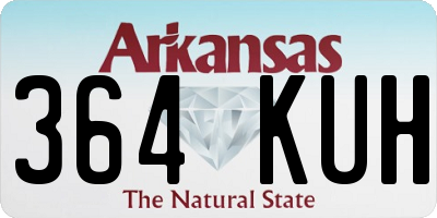 AR license plate 364KUH