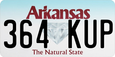 AR license plate 364KUP