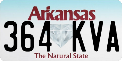 AR license plate 364KVA