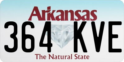 AR license plate 364KVE