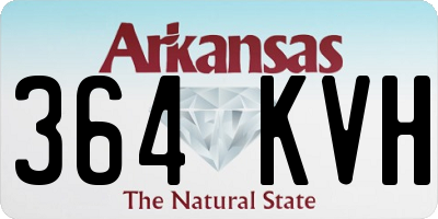 AR license plate 364KVH