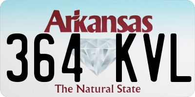 AR license plate 364KVL