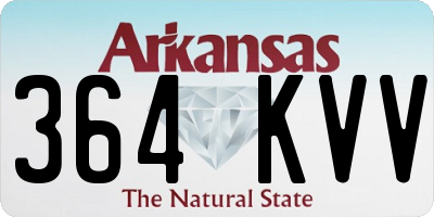 AR license plate 364KVV