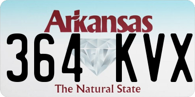 AR license plate 364KVX