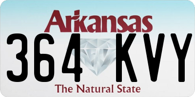 AR license plate 364KVY