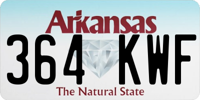 AR license plate 364KWF