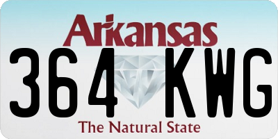 AR license plate 364KWG