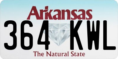 AR license plate 364KWL