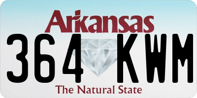 AR license plate 364KWM