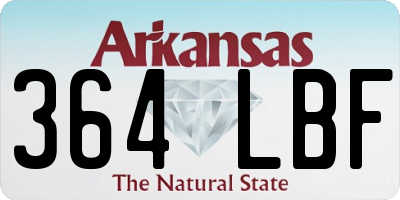 AR license plate 364LBF