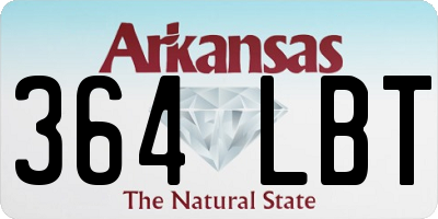 AR license plate 364LBT