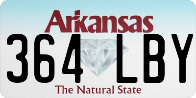 AR license plate 364LBY