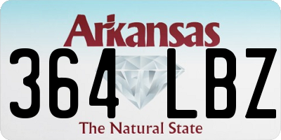AR license plate 364LBZ