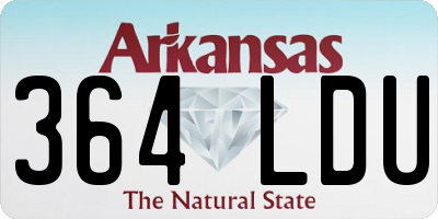 AR license plate 364LDU