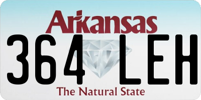 AR license plate 364LEH