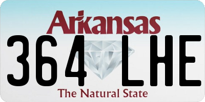 AR license plate 364LHE
