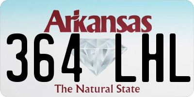 AR license plate 364LHL